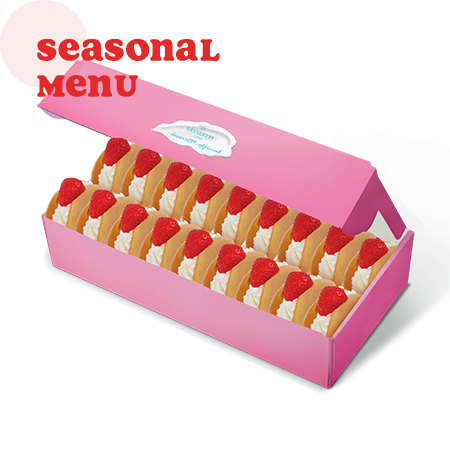 생딸기 도쿄롤 우유크림 오믈렛